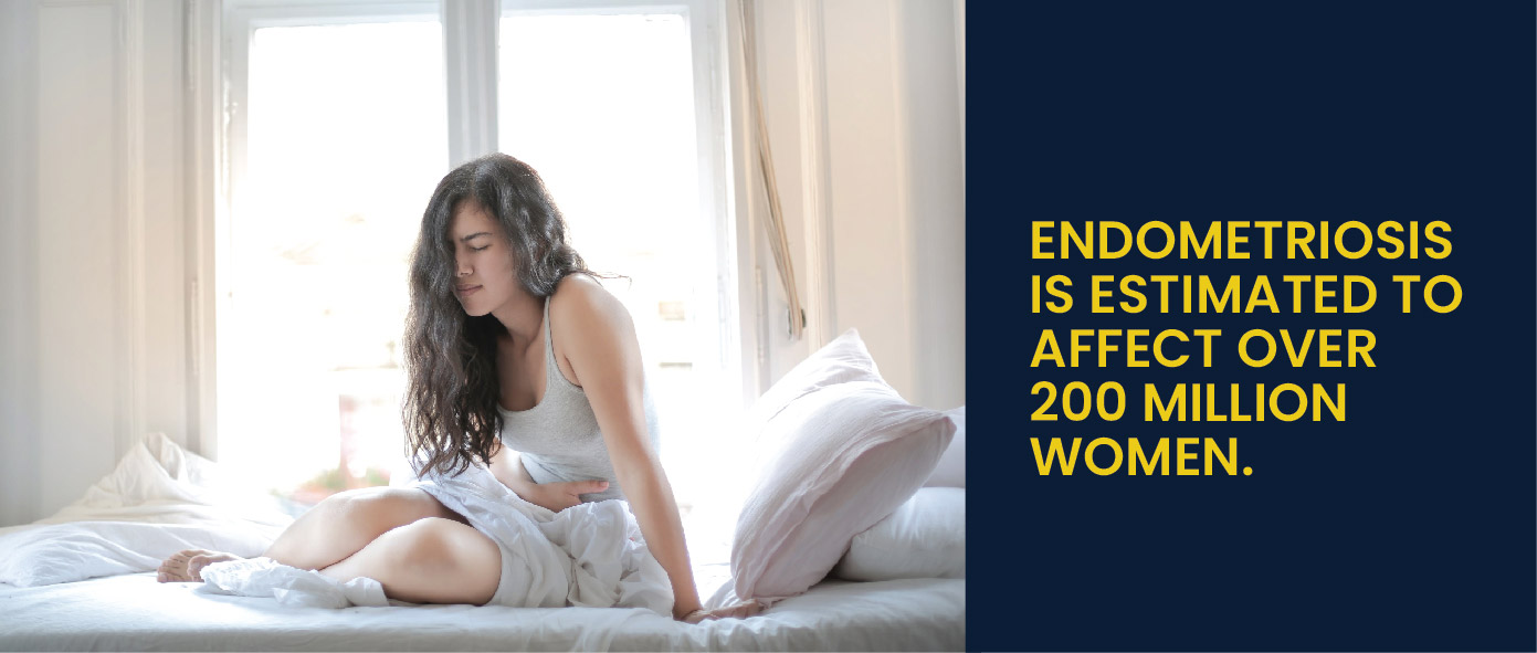 Endometriosis affects over 200 million women